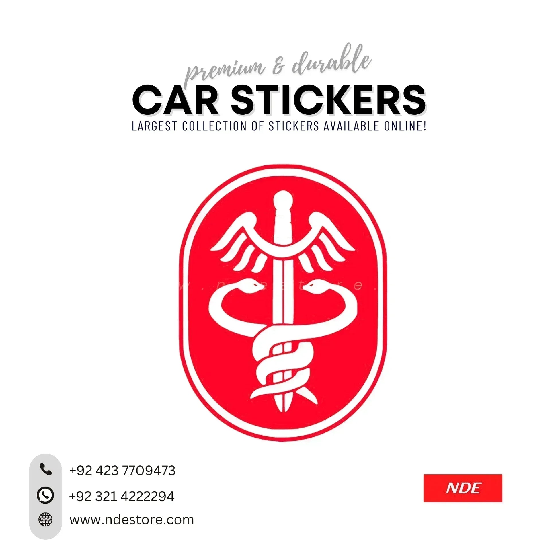 STICKER DOCTOR / MEDIC (SKU:141024) - ndestore.com