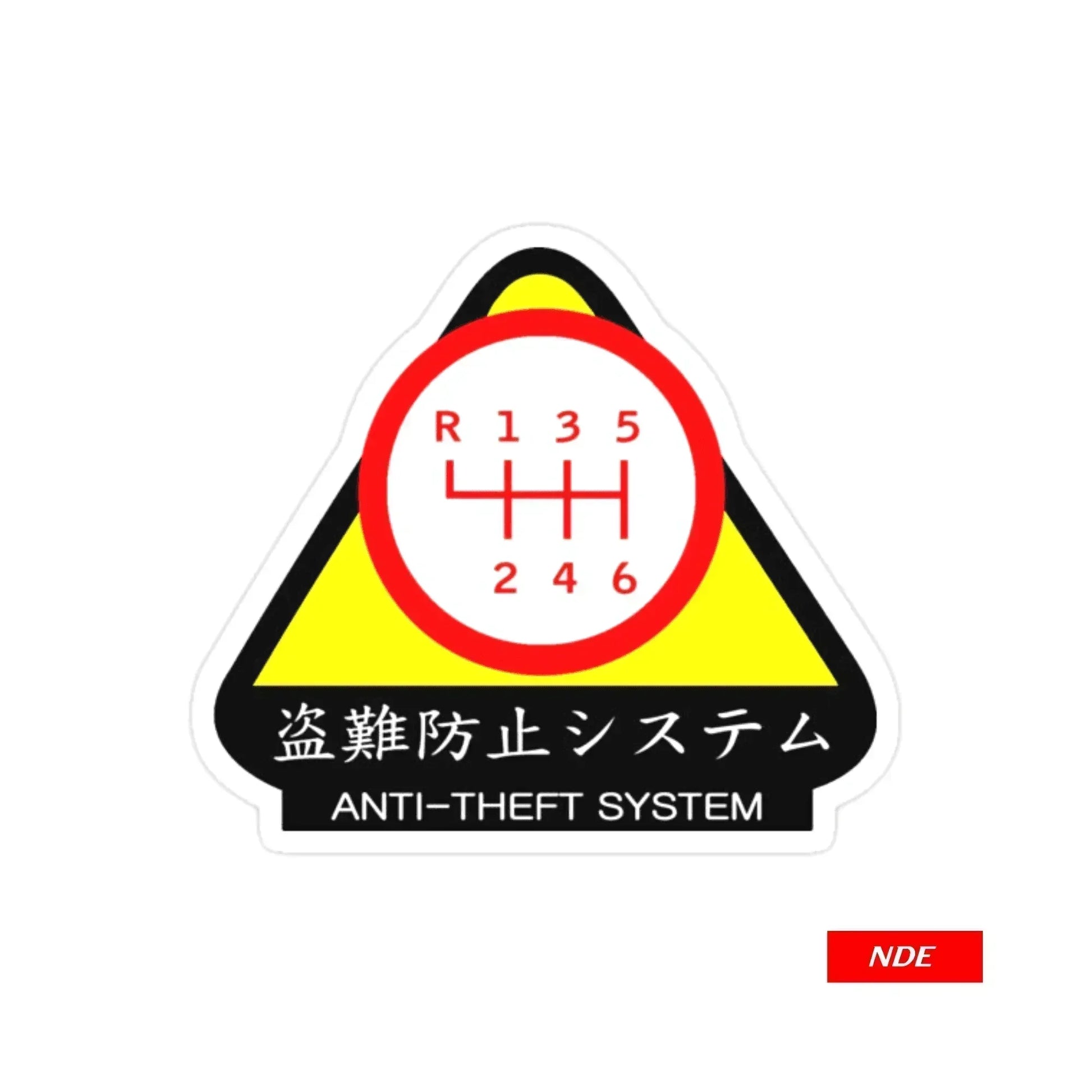 STICKER ANTI THEFT SYSTEM (SKU:12440) - ndestore.com