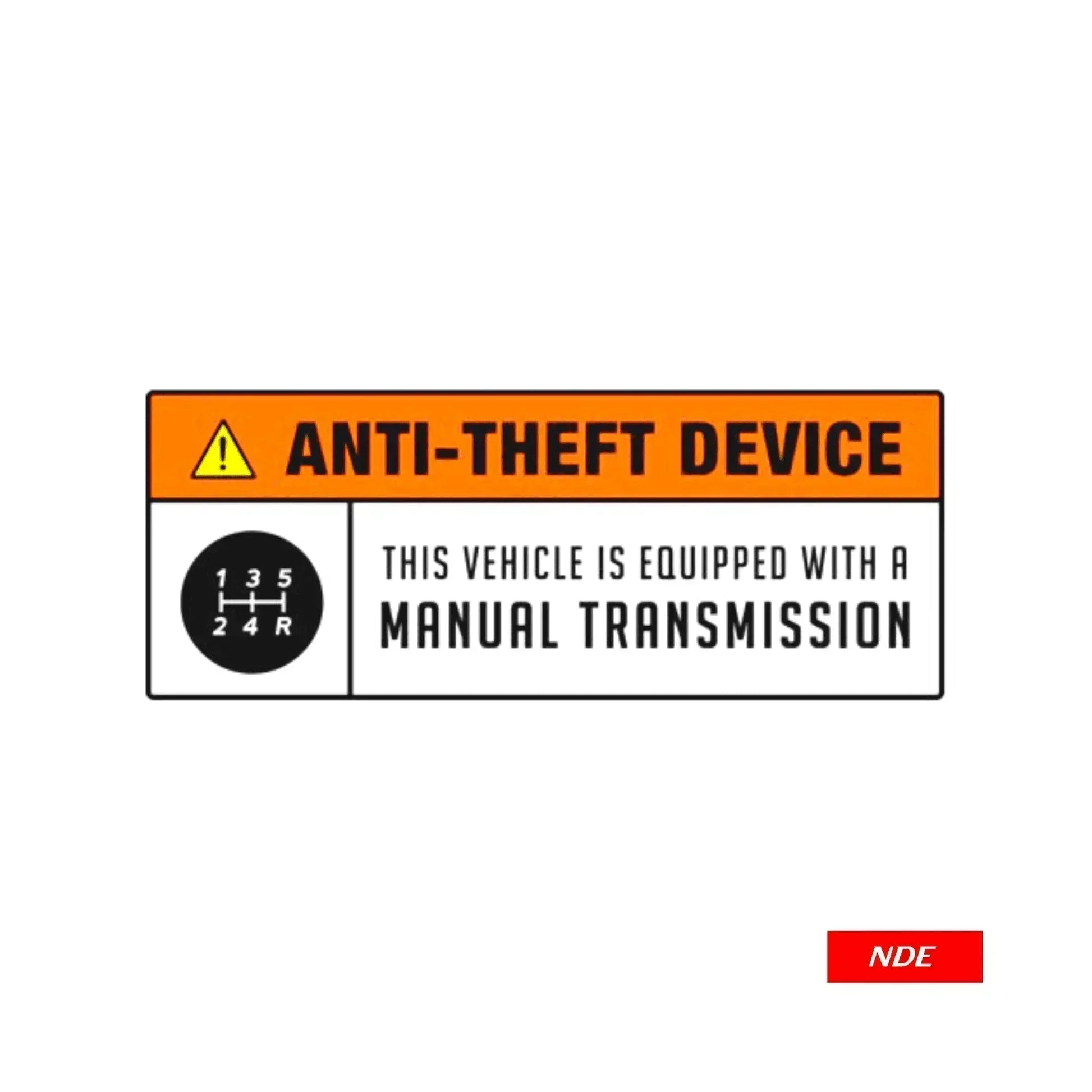 STICKER ANTI THEFT DEVICE (SKU:12442) - ndestore.com