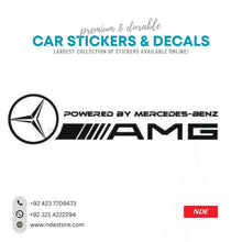 STICKER AMG POWERED BY MERCEDES BENZ - ndestore.com