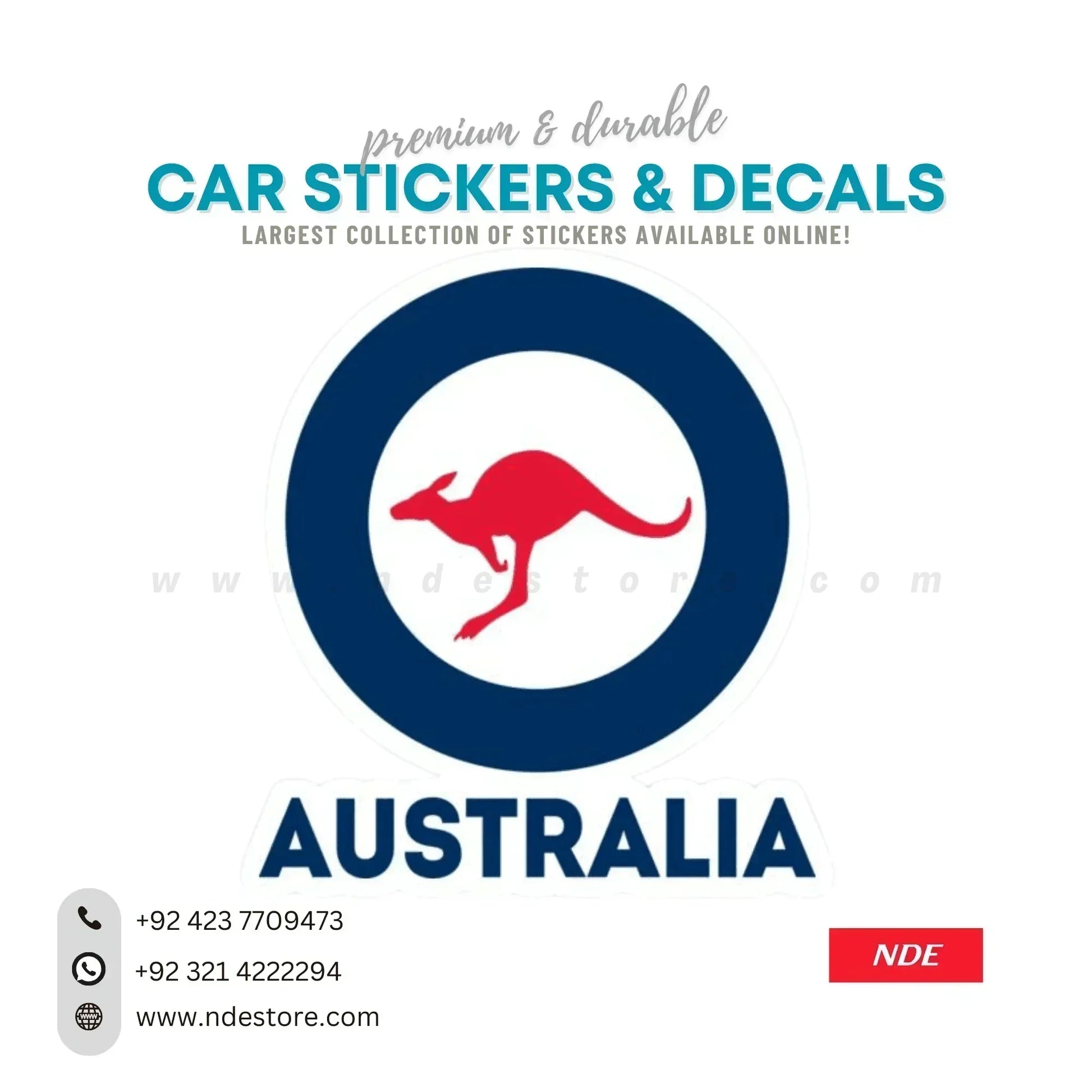 STICKER AUSTRALIA - ndestore.com