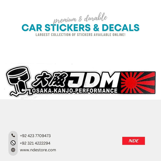 STICKER JDM OSAKA KANJO PERFORMANCE - ndestore.com