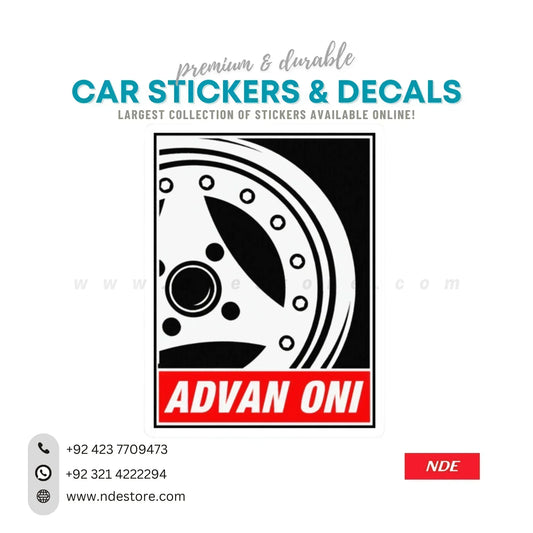 STICKER ADVAN ONI - ndestore.com