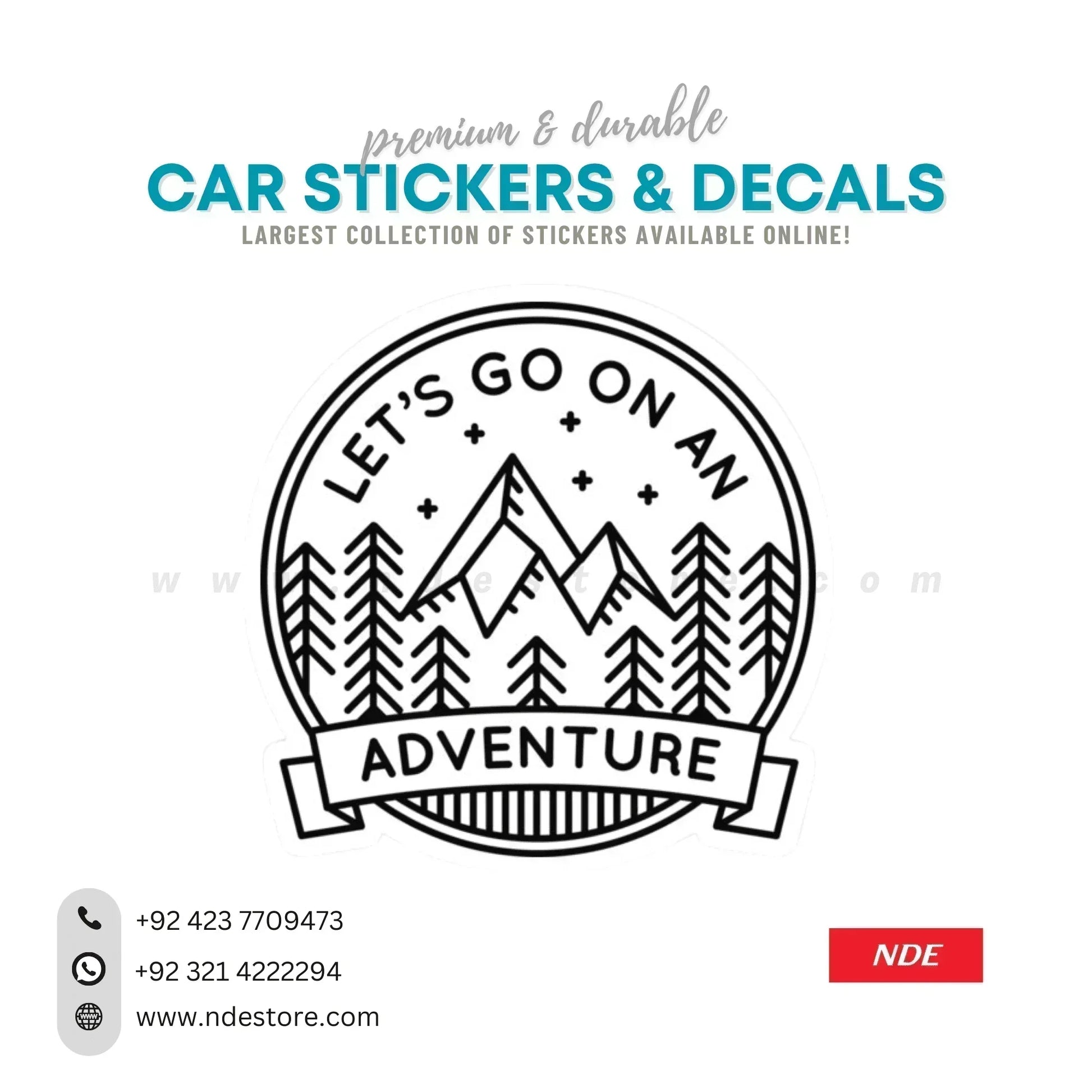 STICKER ADVENTURE - ndestore.com
