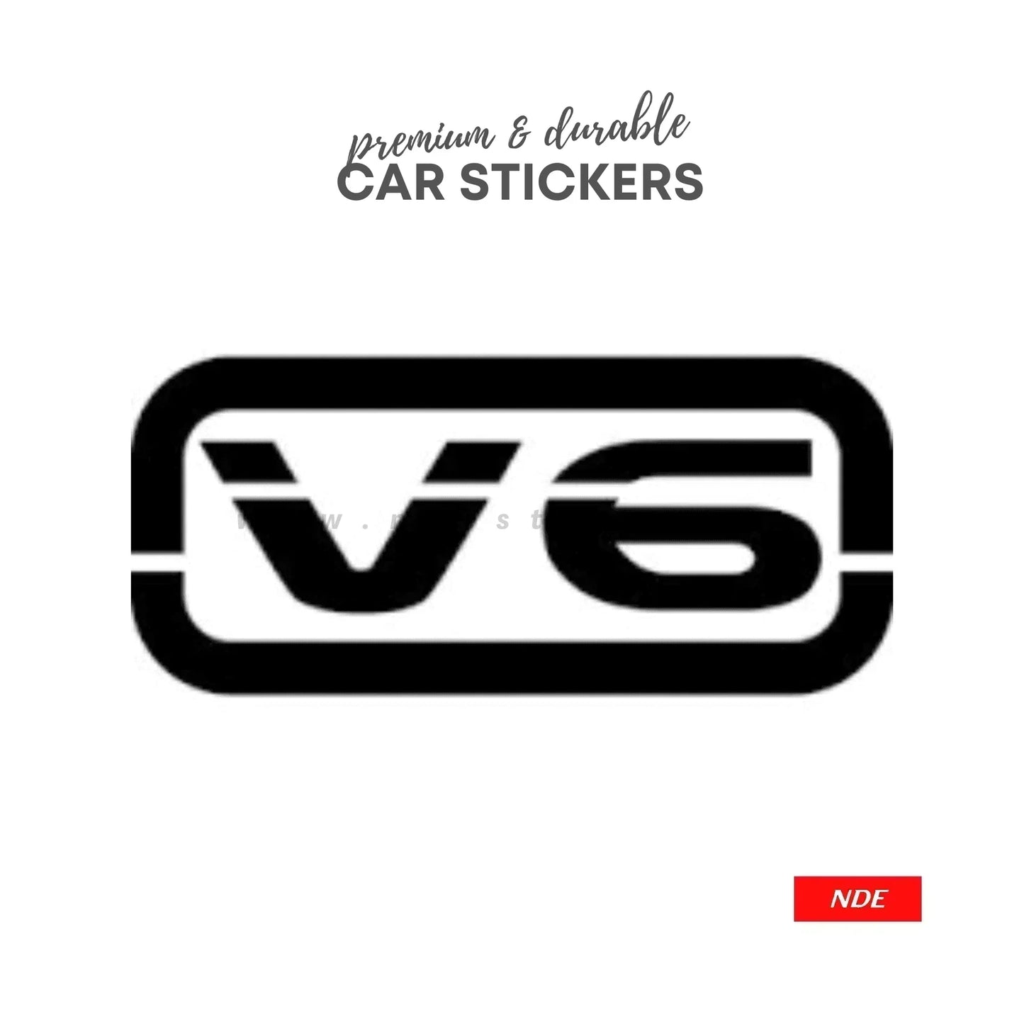 STICKER, V6 / V8 (SKU: 44526) - ndestore.com