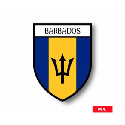 STICKER DECAL BARBADOS