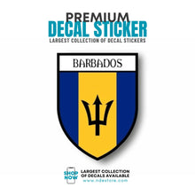 STICKER DECAL BARBADOS