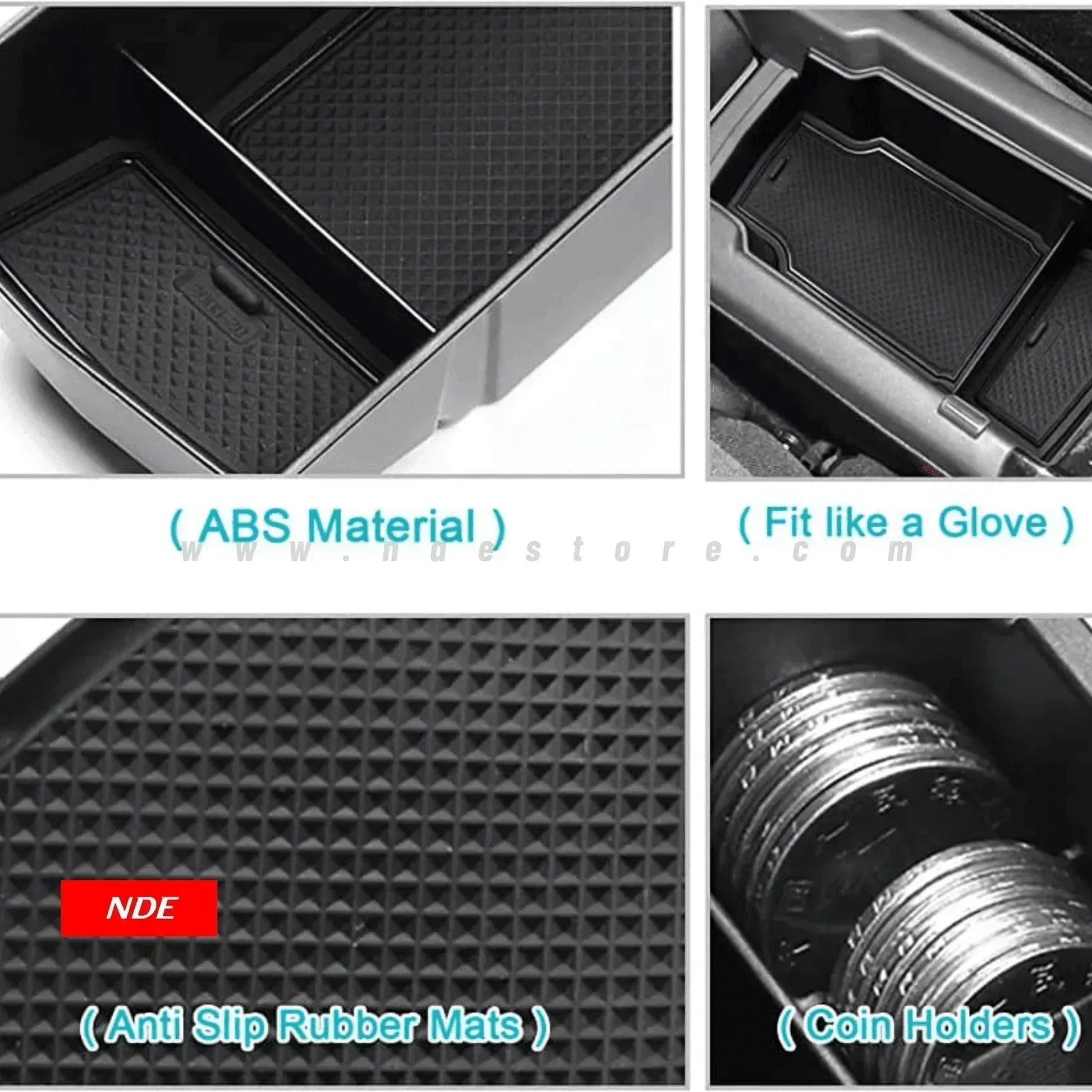 STORAGE BOX ARM REST ORGANIZER FOR PEUGEOT 2008 - ndestore.com
