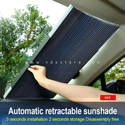 SUN SHADE RETRACTABLE CAR SIDE WINDOW CURTAINS - ndestore.com