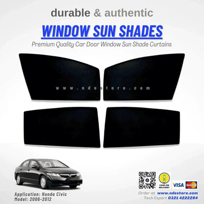 SUN SHADE PREMIUM QUALITY FOR HONDA CIVIC (2006-2012) (REBORN) - ndestore.com