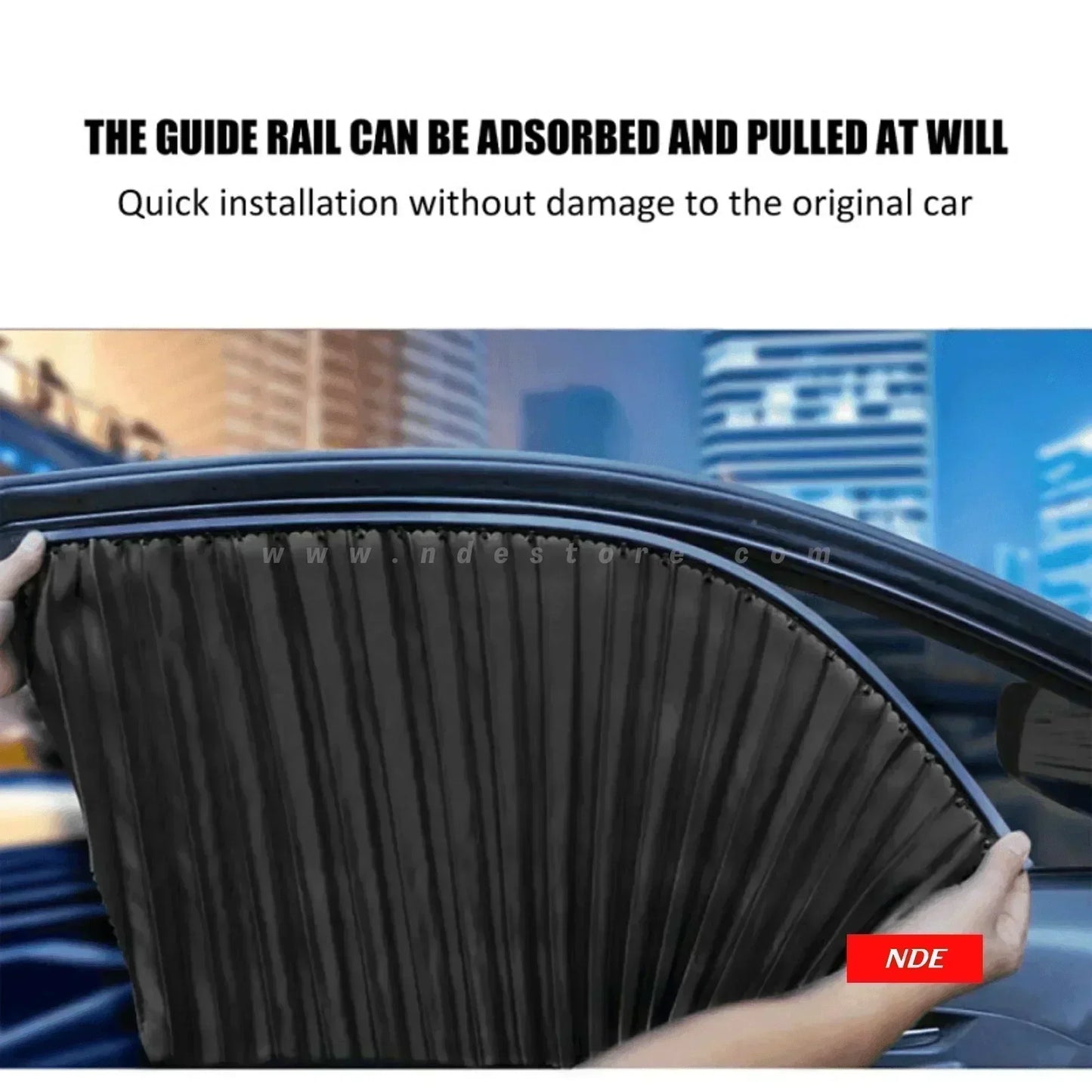 SUN SHADE MAGNETIC CURTAINS (UNIVERSAL INSTALLATION) - ndestore.com