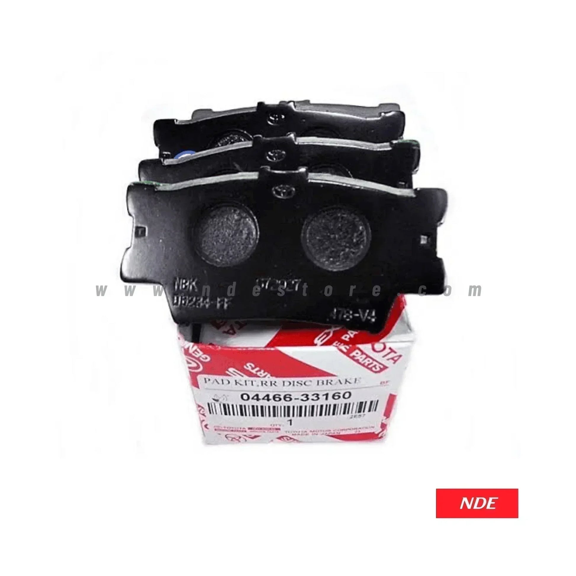 BRAKE DISC PAD SET REAR GENUINE FOR TOYOTA CAMRY - ndestore.com