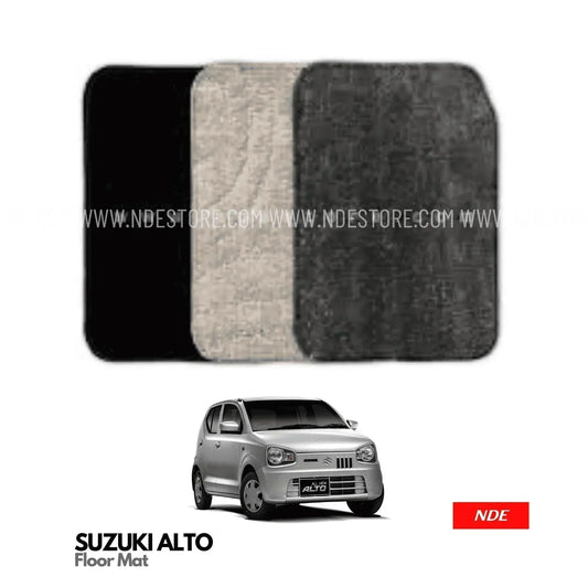 FLOOR MATS PREMIUM QUALITY FOR SUZUKI ALTO (2018-2025) - ndestore.com