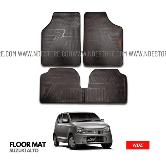 FLOOR MAT RUBBER FOR SUZUKI ALTO (2018-2025) - ndestore.com