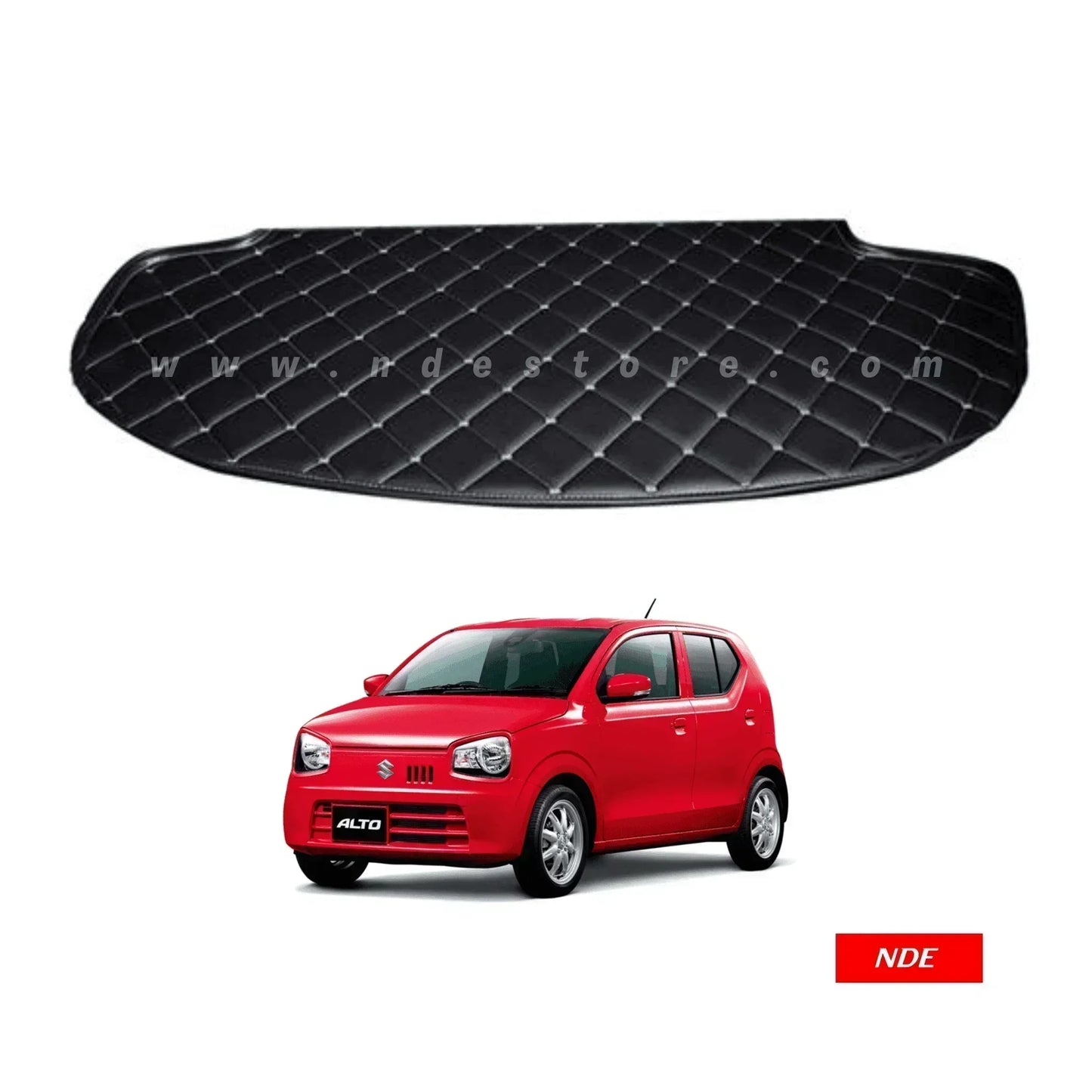 TRUNK FLOOR MAT 7D STYLE FOR SUZUKI ALTO (2018-2025) - ndestore.com