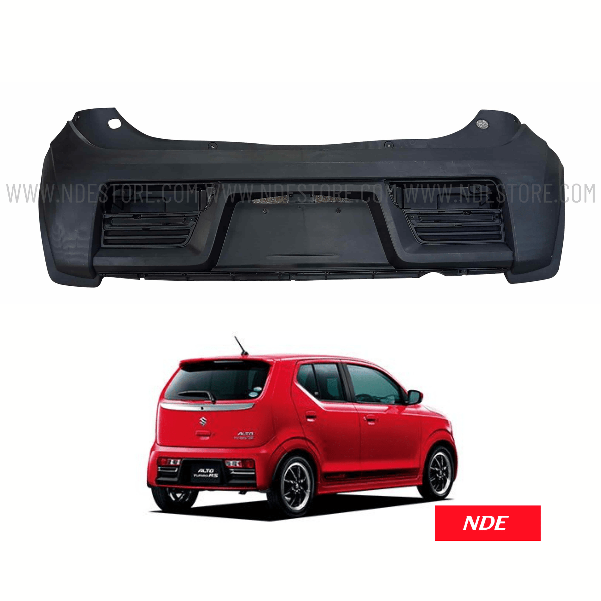 BUMPER REAR FOR SUZUKI ALTO RS STYLE - ndestore.com