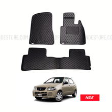 FLOOR MAT PREMIUM QUALITY FLAT 7D STYLE FOR SUZUKI ALTO 1000CC - ndestore.com