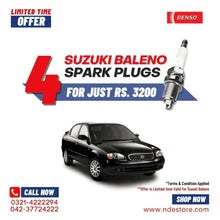 SPARK PLUG DENSO FOR SUZUKI BALENO (4 PIECES) - ndestore.com