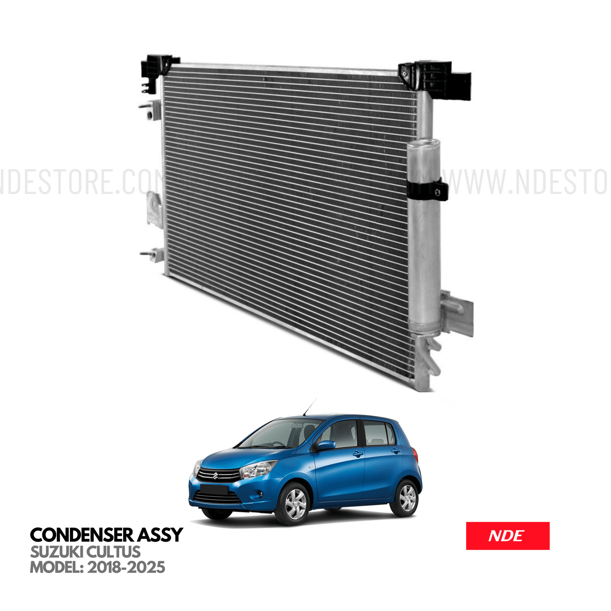 CONDENSER ASSY FOR SUZUKI CULTUS (2018-2025) - ndestore.com