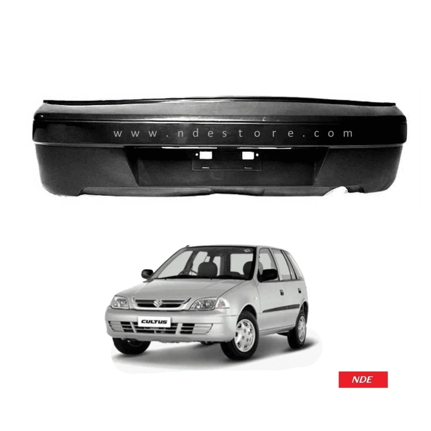 BUMPER ASSY REAR FOR SUZUKI CULTUS (2002-2008) - ndestore.com