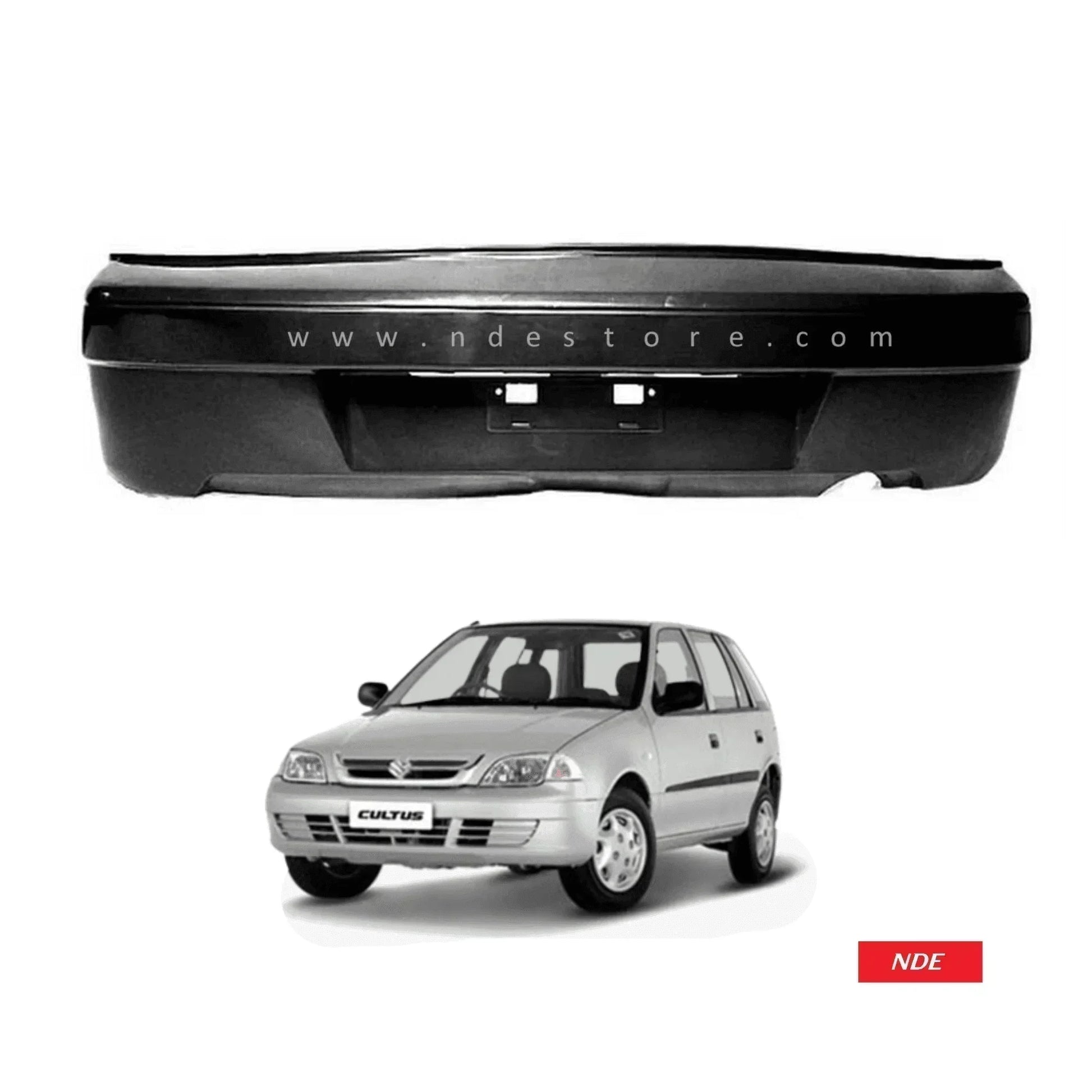 BUMPER ASSY REAR FOR SUZUKI CULTUS (2002-2008) - ndestore.com