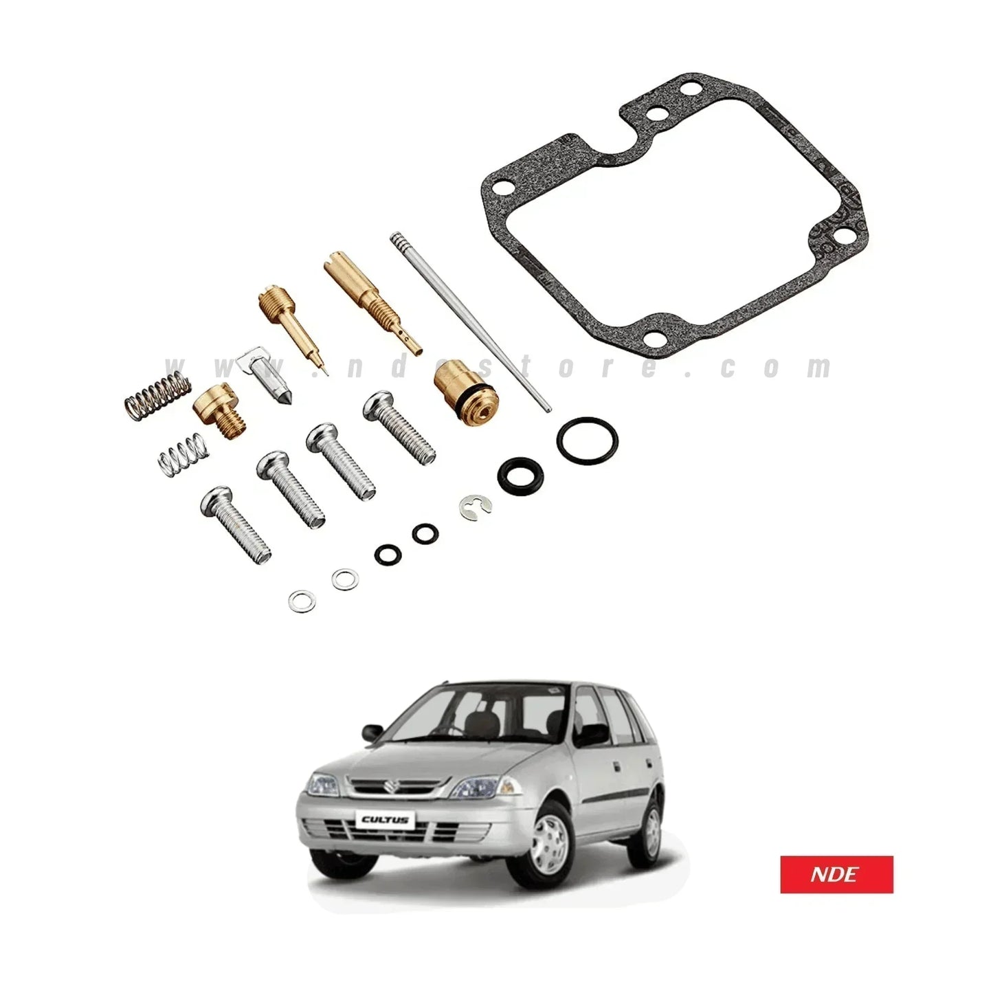 CARBURETOR KIT COMPLETE FOR SUZUKI CULTUS (NON-EFI) - MADE IN JAPAN - ndestore.com