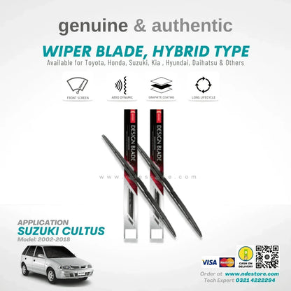 WIPER BLADE DENSO PREMIUM TYPE FOR SUZUKI CULTUS (2004-2018) - ndestore.com