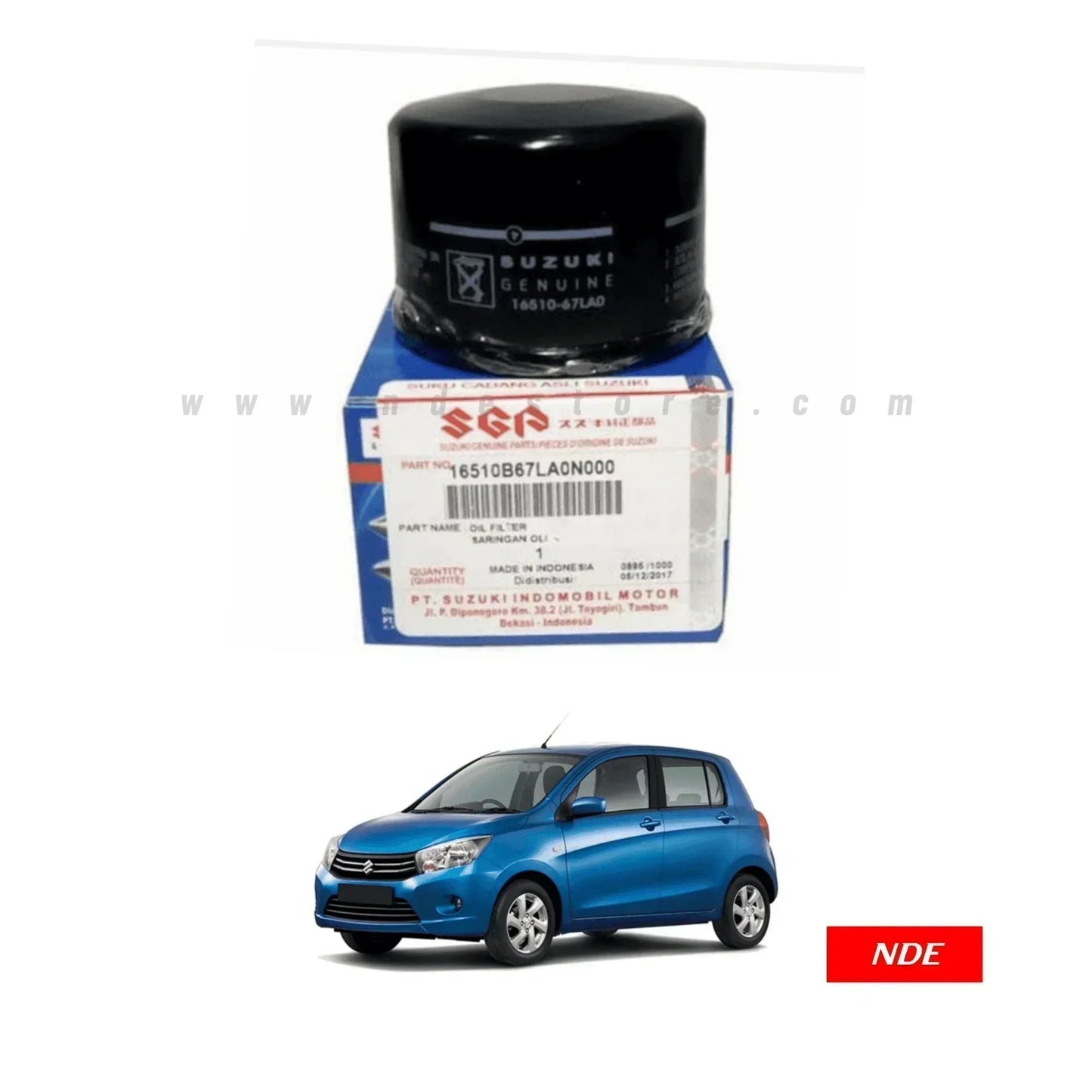 OIL FILTER FOR SUZUKI GENUINE PART FOR SUZUKI CULTUS - ndestore.com