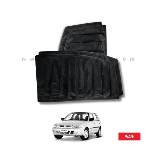 SUN SHADE BLACK WRINKLE FOR SUZUKI CULTUS (2002-2018) - ndestore.com