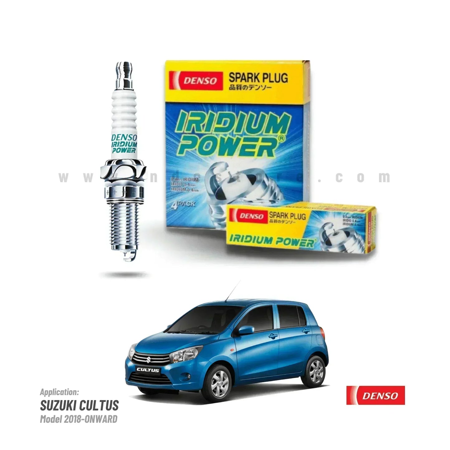SPARK PLUG DENSO IRIDIUM POWER FOR SUZUKI CULTUS (2018-2025) - ndestore.com