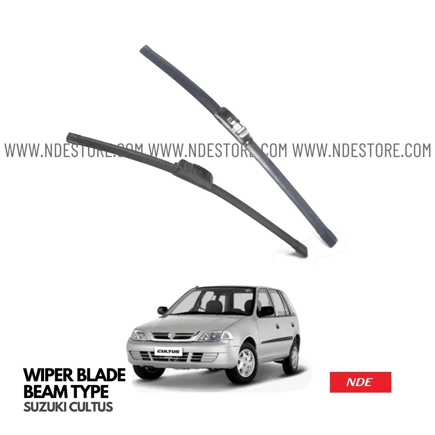WIPER BLADE PREMIUM TYPE FOR SUZUKI CULTUS (2004-2018) - ndestore.com
