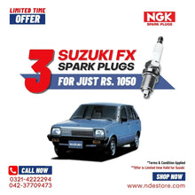 SPARK PLUG NGK FOR SUZUKI FX (3 PIECES) - ndestore.com