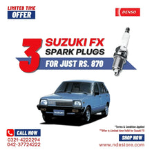 SPARK PLUG DENSO FOR SUZUKI FX (3 PIECES) - ndestore.com
