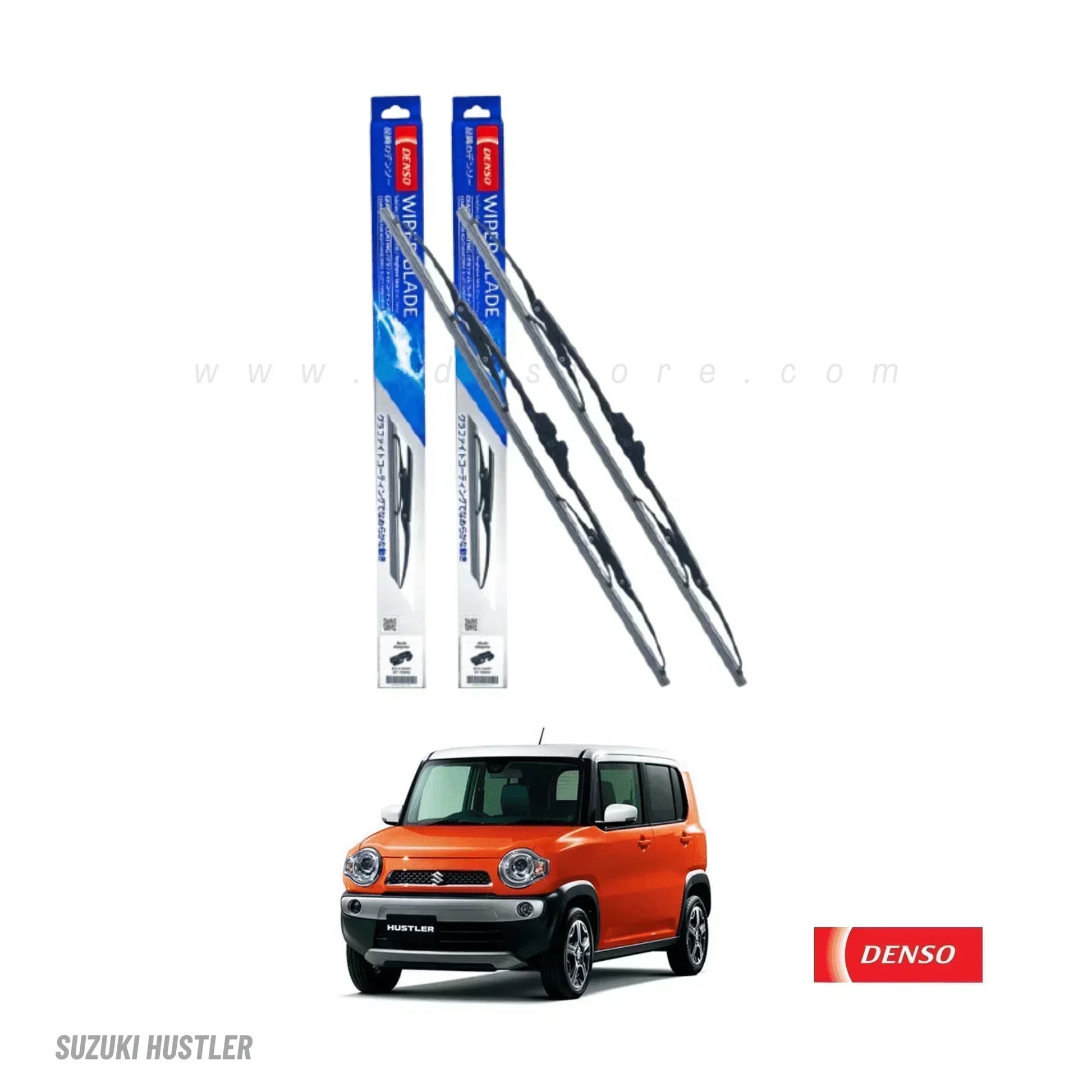 WIPER BLADE DENSO STANDARD TYPE FOR SUZUKI HUSTLER - ndestore.com