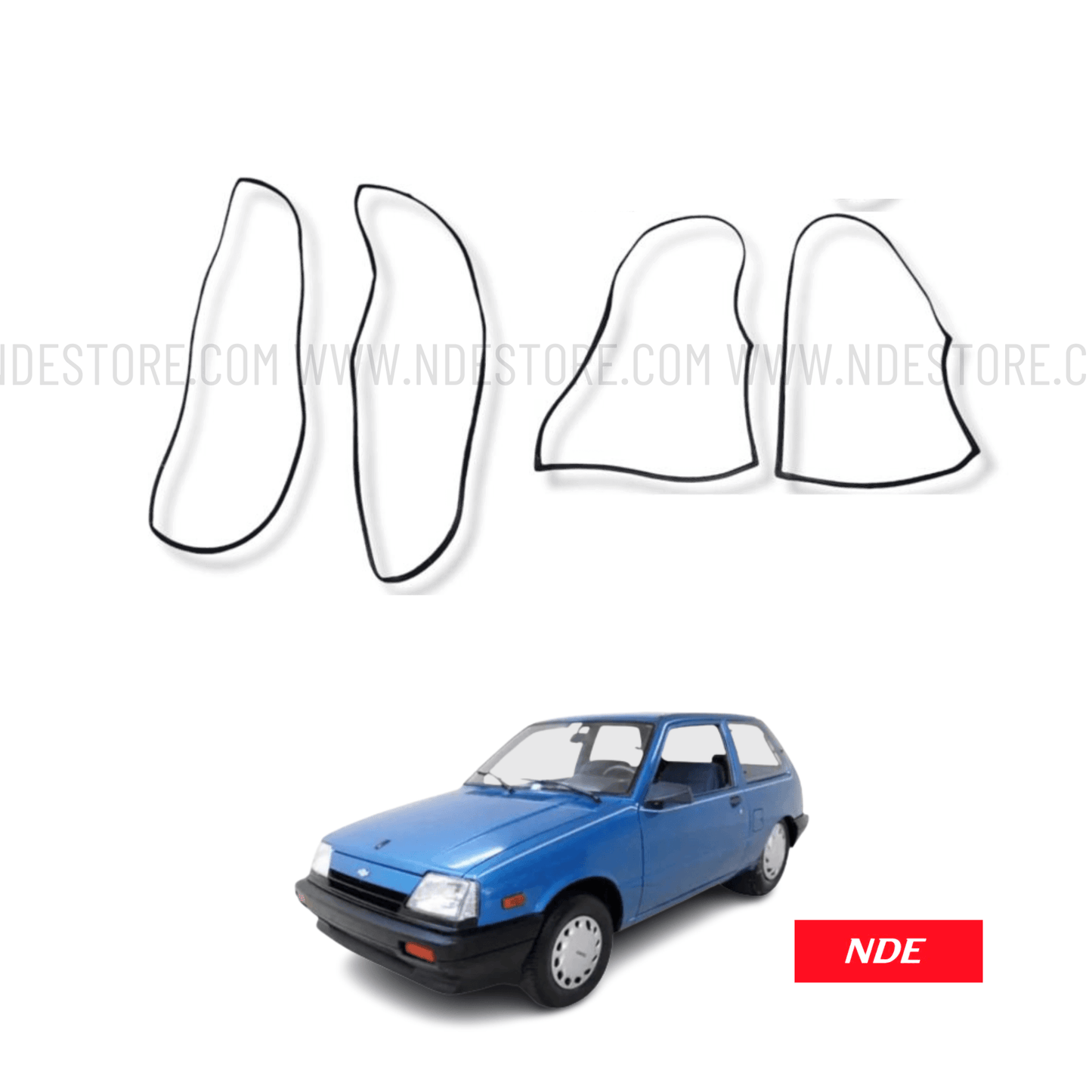 DOOR RUBBER MOLDING ASSY FOR SUZUKI KHYBER - ndestore.com