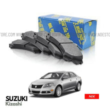 BRAKE DISC PAD SET FRONT MK JAPAN FOR SUZUKI KIZASHI - ndestore.com