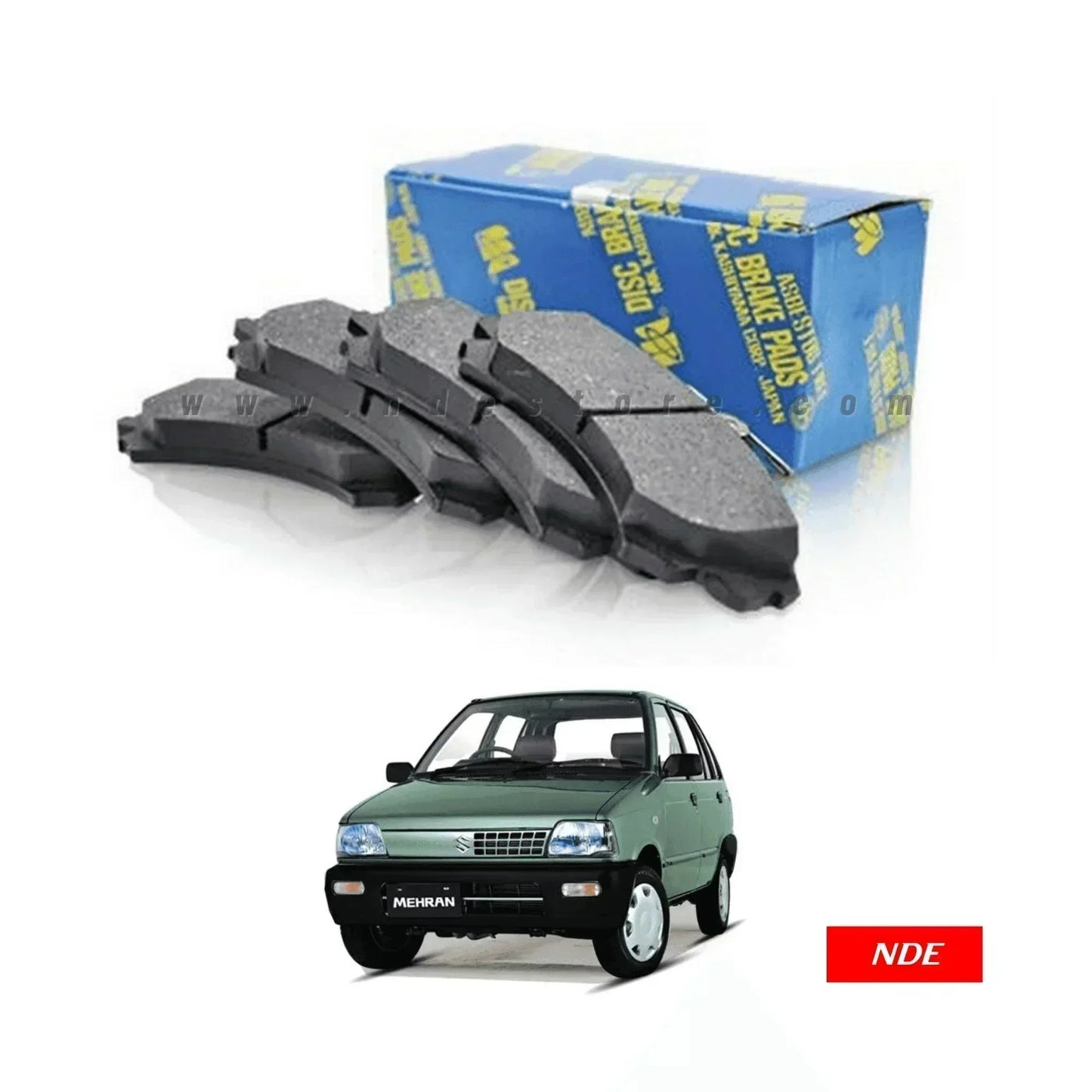 BRAKE DISC PAD SET FRONT MK JAPAN FOR SUZUKI MEHRAN - ndestore.com