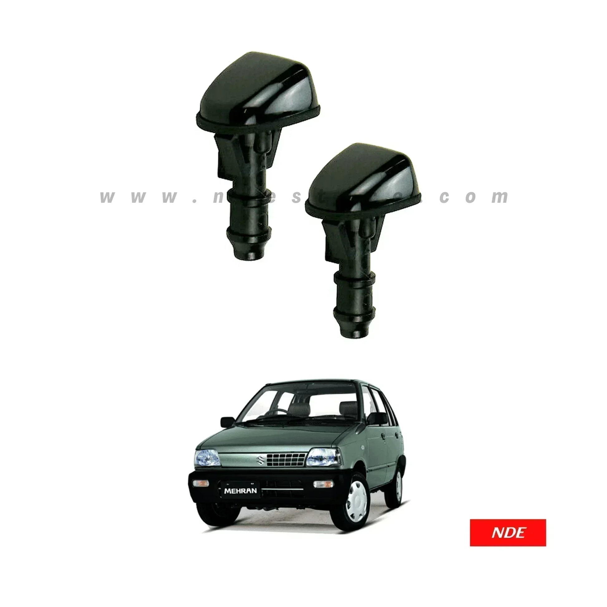 WIPER SHOWER NOZZLE SET FOR SUZUKI MEHRAN EURO - ndestore.com