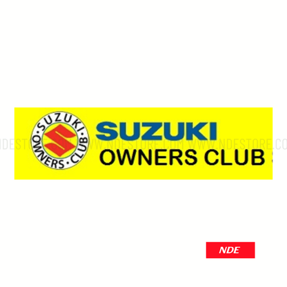 STICKER SUZUKI ONWNER CLUB - ndestore.com