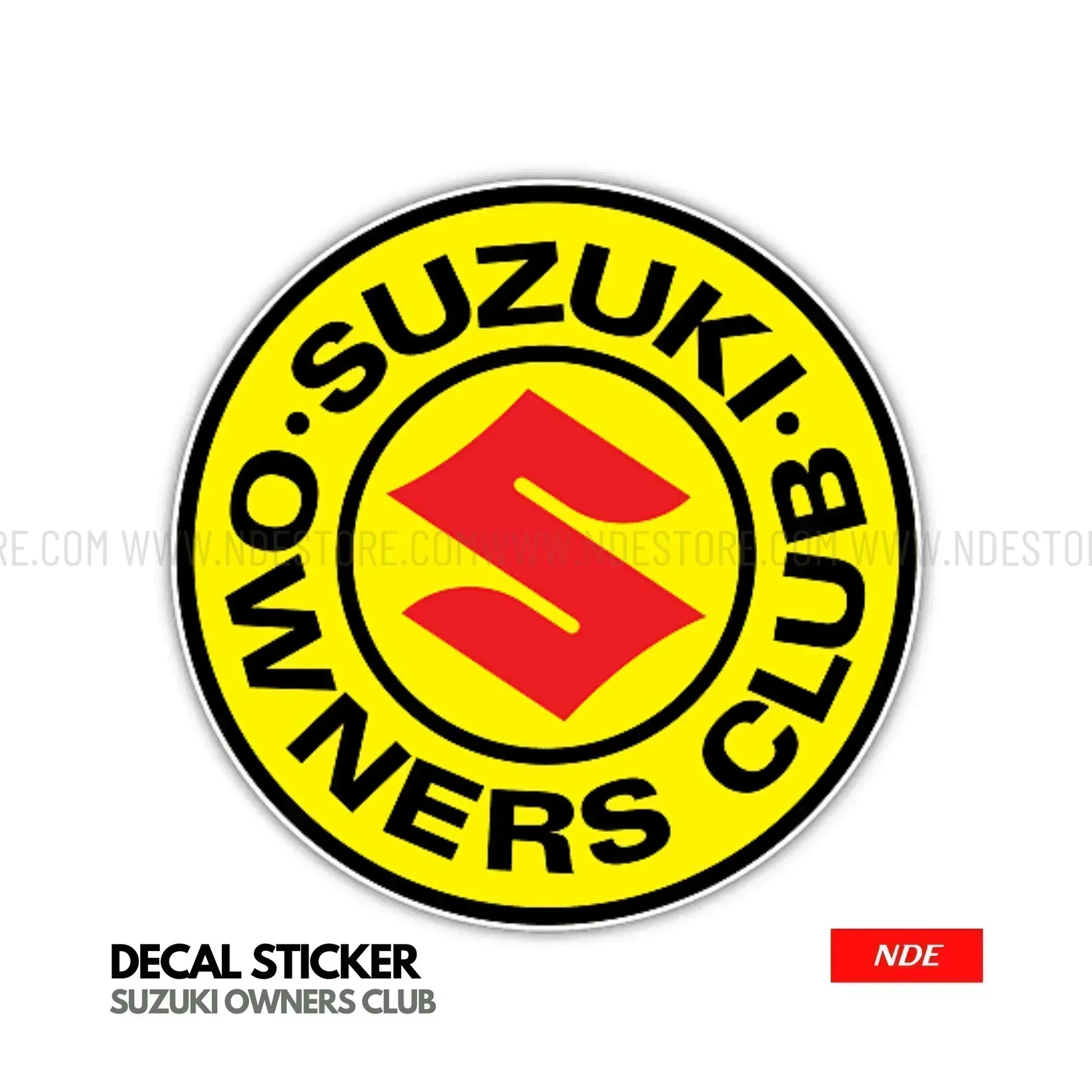 STICKER SUZUKI OWNERS CLUB - ndestore.com