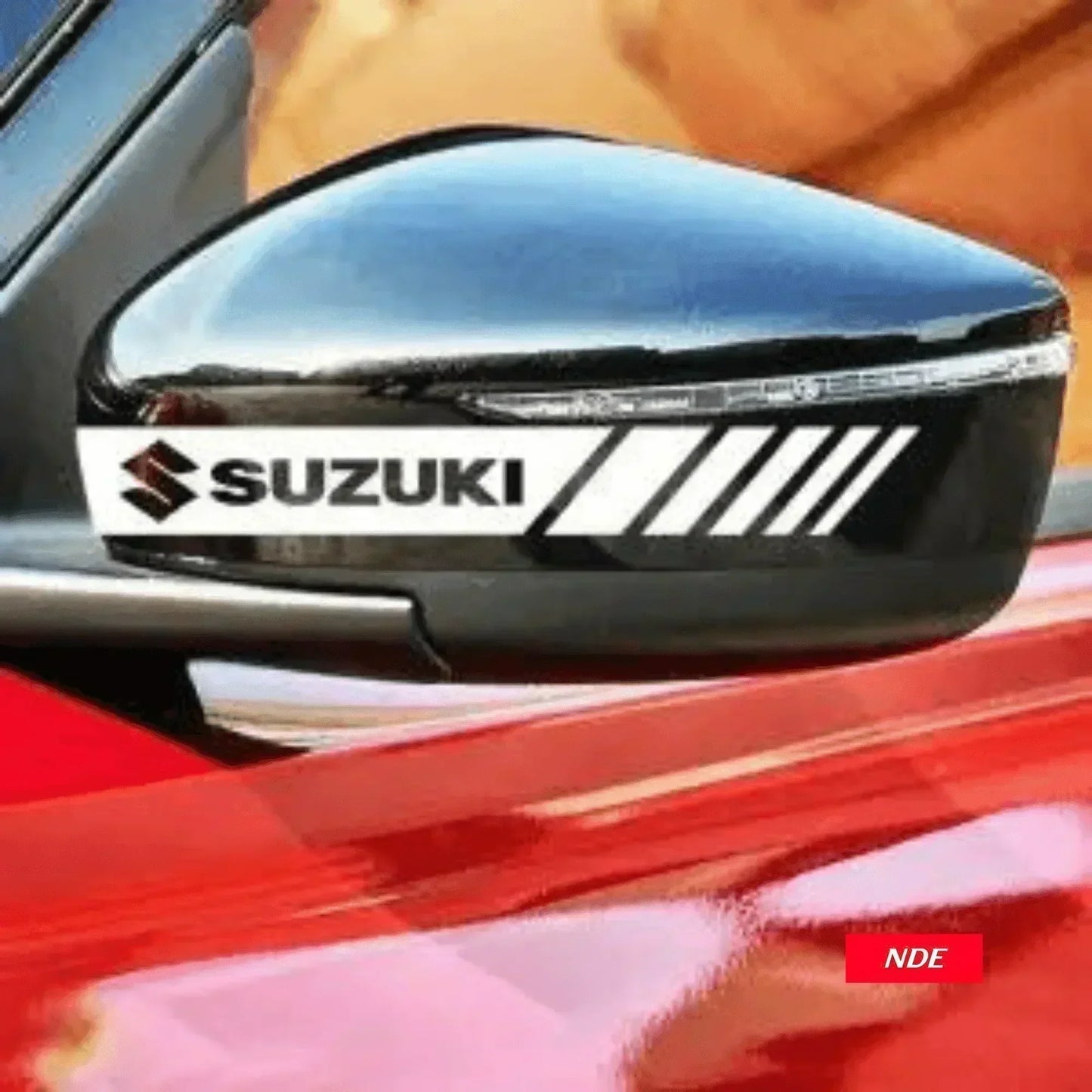 STICKER, SIDE MIRROR PROTECTOR DECAL SUZUKI - ndestore.com