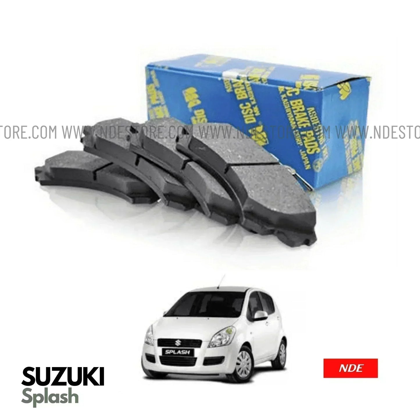 BRAKE DISC PAD SET FRONT MK JAPAN FOR SUZUKI SPLASH - ndestore.com
