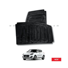 SUN SHADE BLACK WRINKLE FOR SUZUKI SWIFT (2021-2025) - ndestore.com