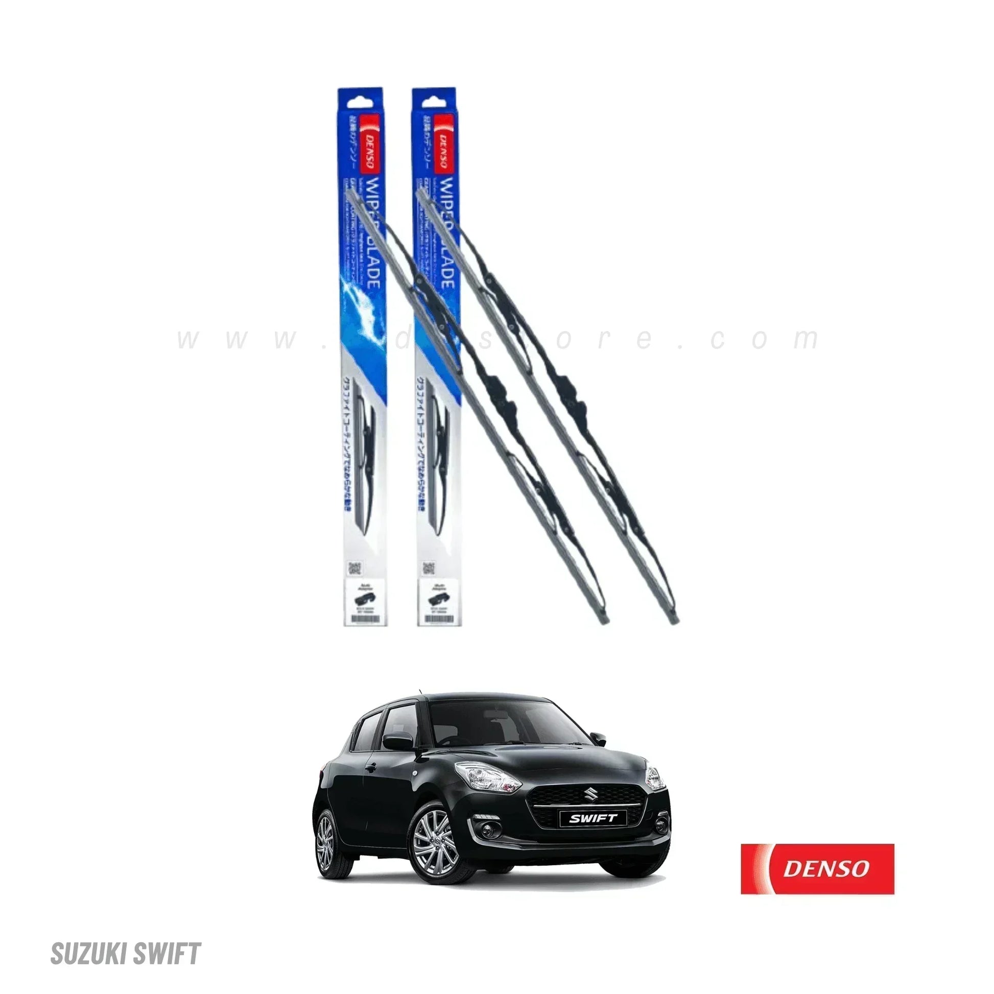 WIPER BLADE DENSO STANDARD TYPE FOR SUZUKI SWIFT (2021-2025) - ndestore.com
