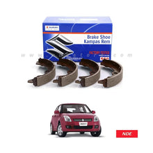 BRAKE SHOE KIT REAR GENUINE FOR SUZUKI SWIFT (2008-2018) - ndestore.com