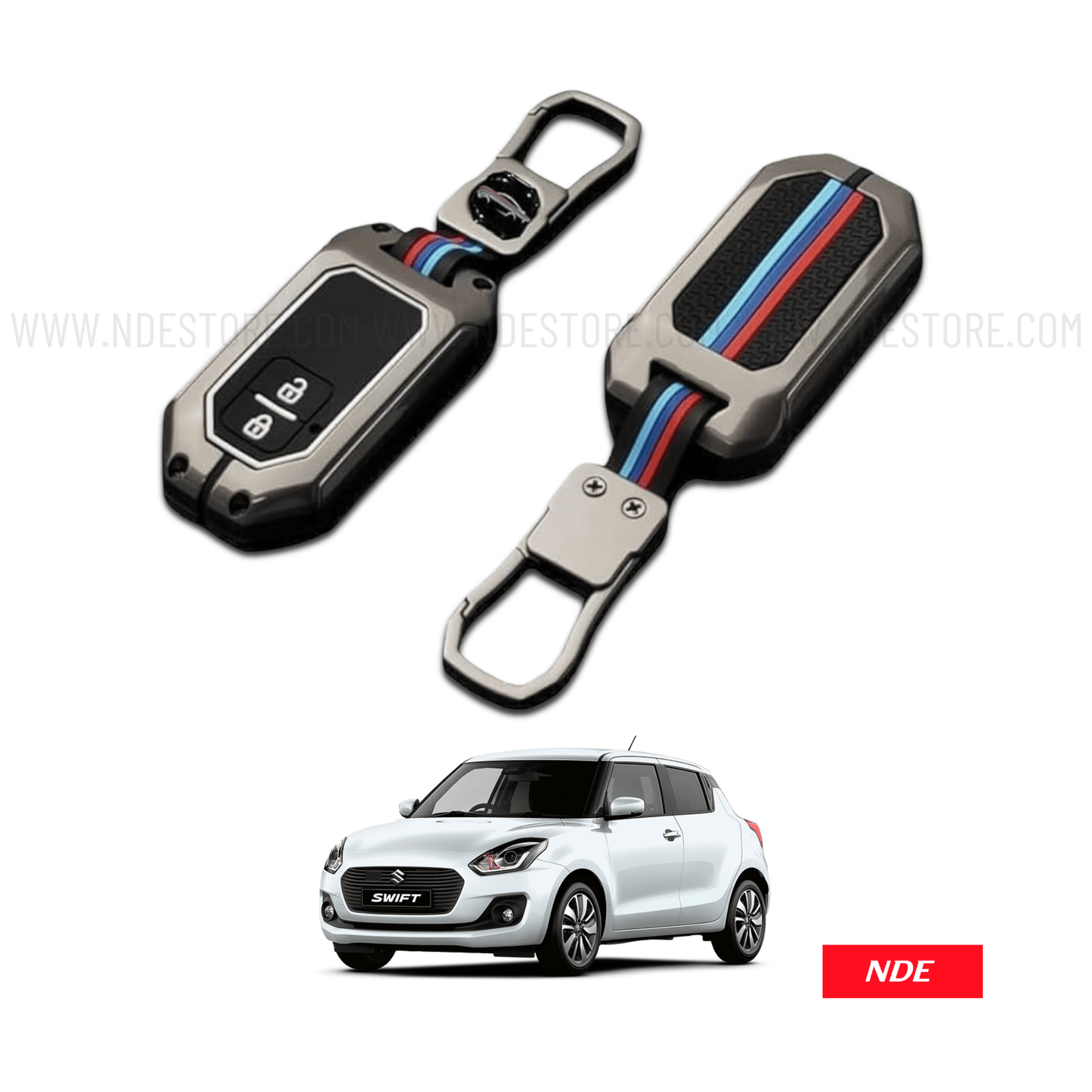 KEY REMOTE COVER METAL FOR SUZUKI SWIFT (2021-2025) - ndestore.com