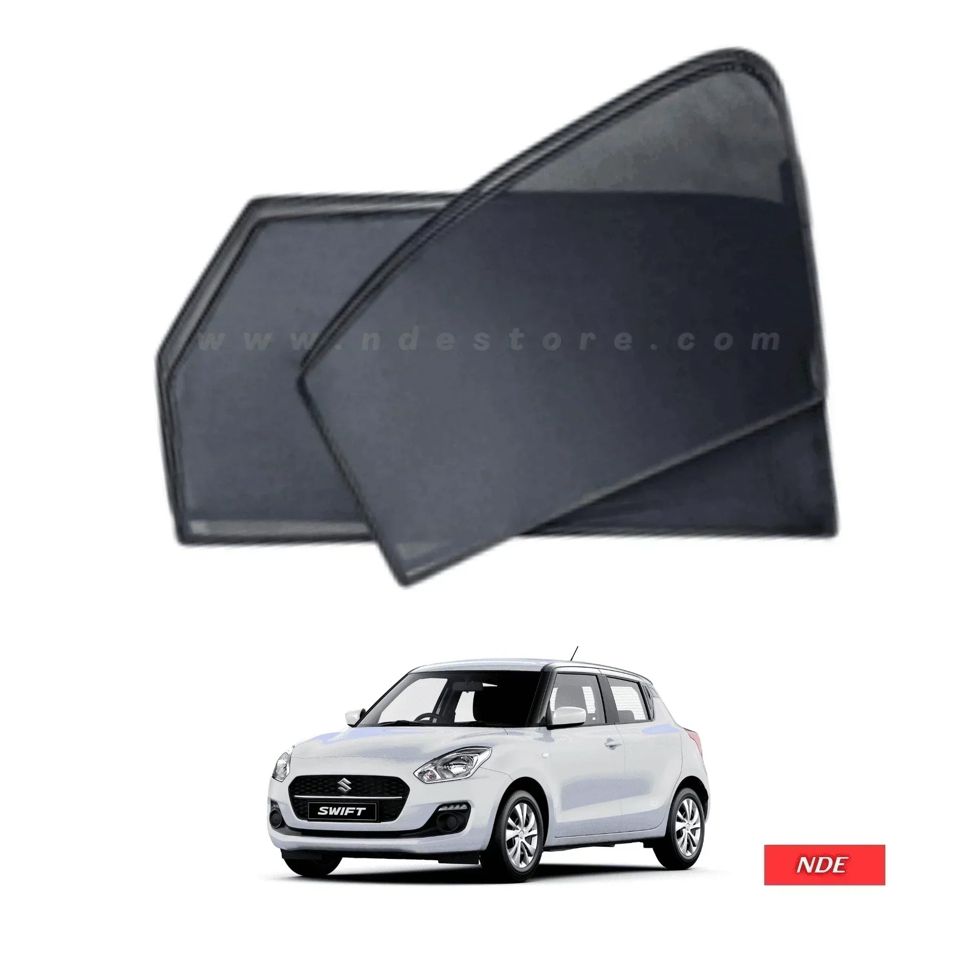 SUN SHADE CURTAIN SET XTREEME MESH FOR SUZUKI SWIFT (2021-2025) - ndestore.com