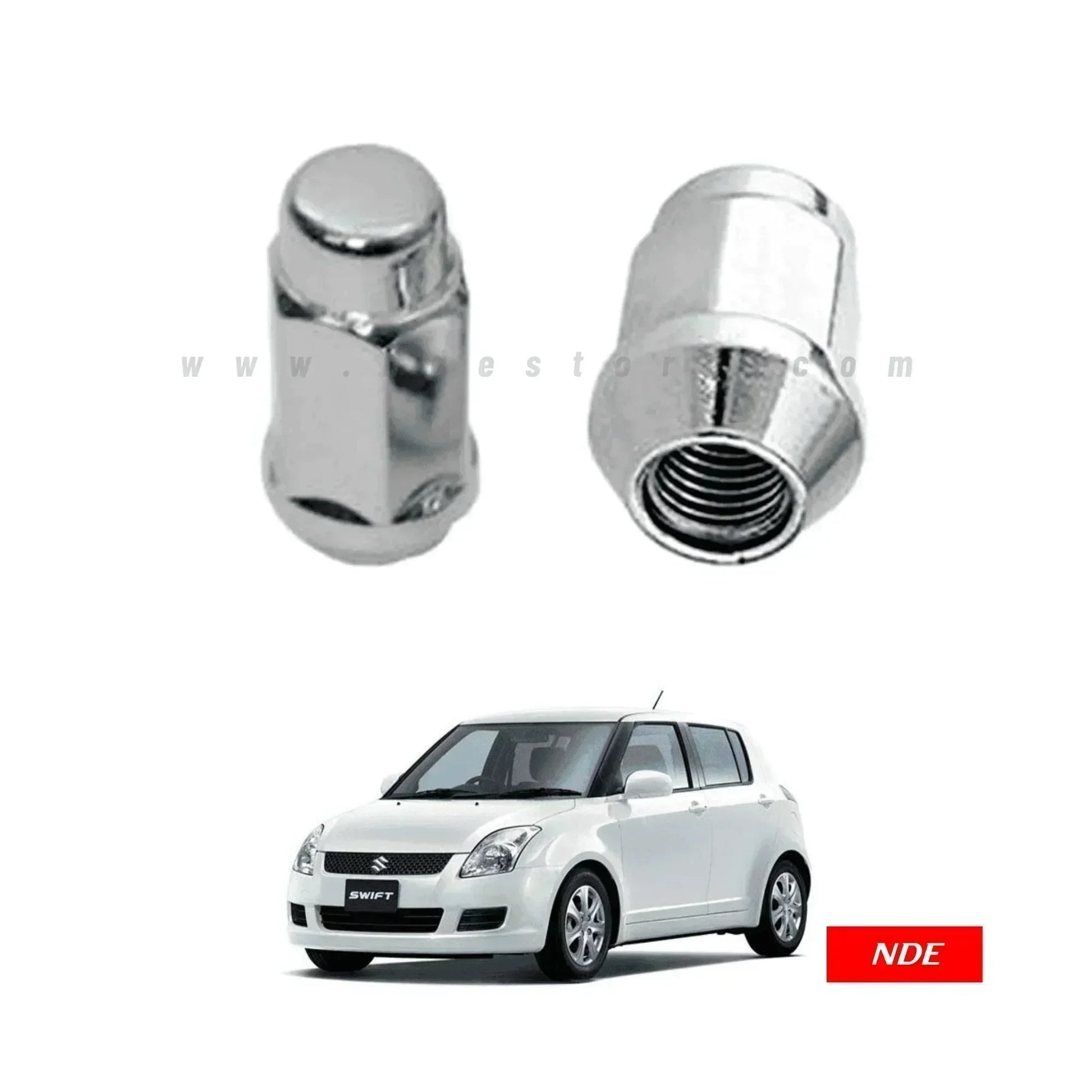 WHEEL NUT IMPORTED FOR SUZUKI SWIFT (2008-2021) - ndestore.com