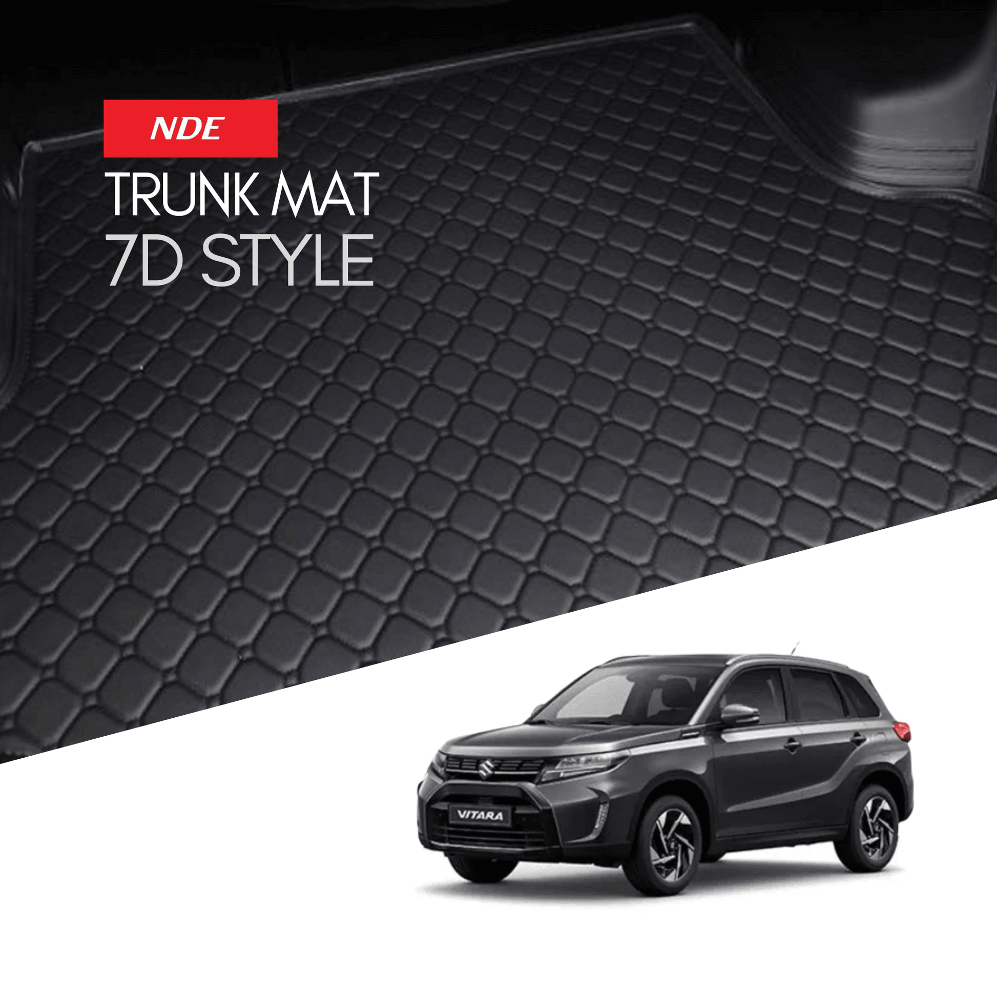TRUNK FLOOR MAT 7D STYLE FOR SUZUKI VITARA - ndestore.com