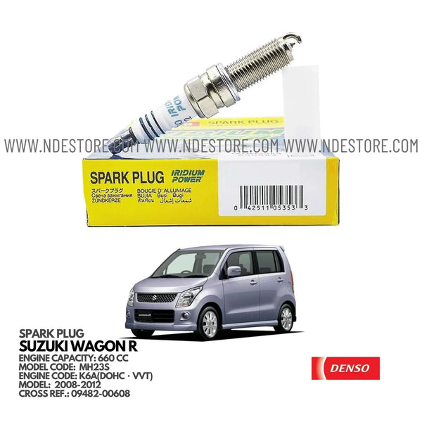 SPARK PLUG IRIDIUM FOR SUZUKI WAGON R MH23S (2008-2012) – ndestore.com